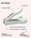 High Quality Baby Manicure Pedicure Kit Nail Clipper Scissor Tweezer File Bear Nasal Aspirator for Newborn Infant Toddler Mint Green